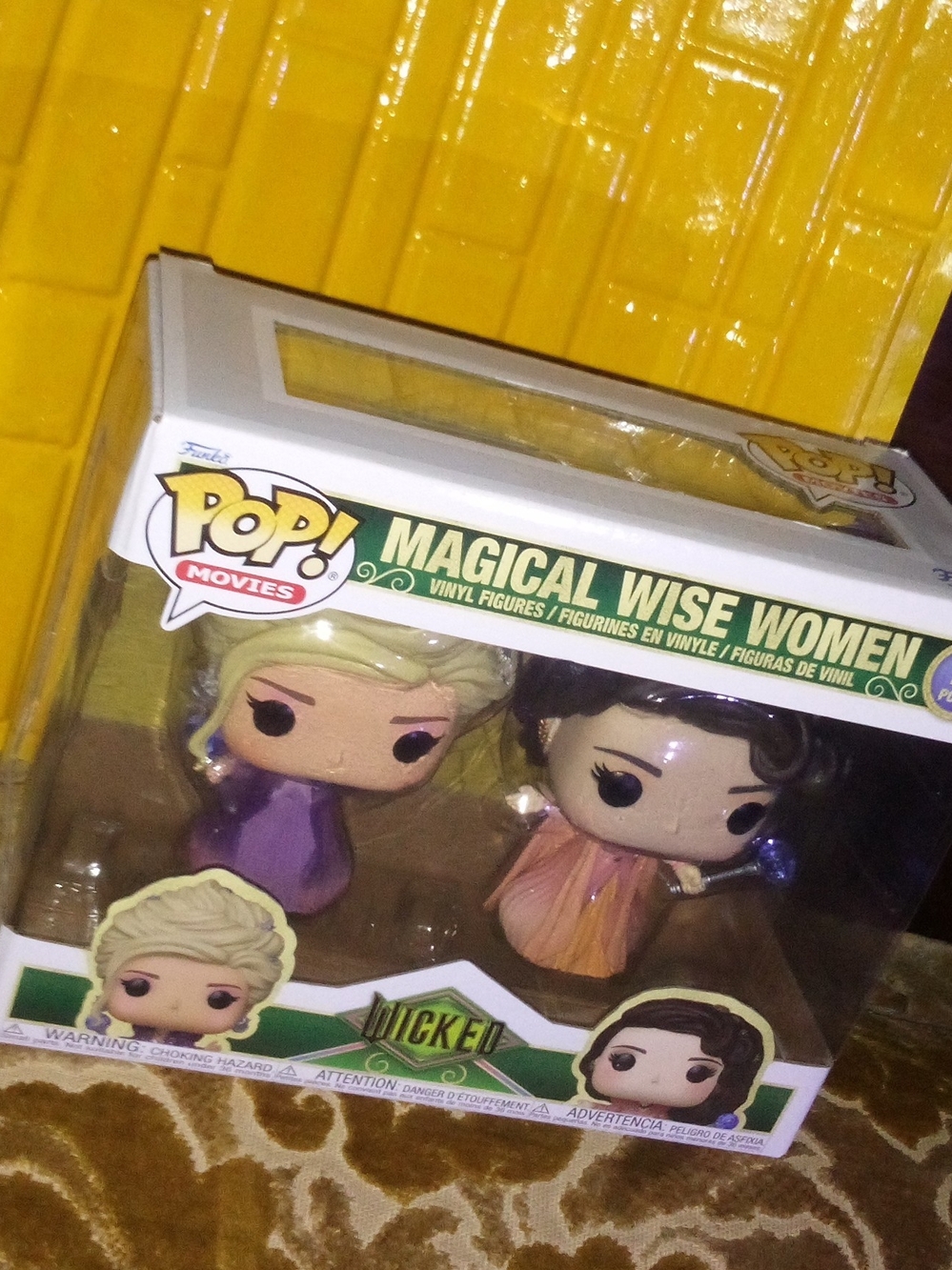Funko Pop! Movies Wicked Magical Wise Women Idina Menzel Kristen Chenoweth Oz